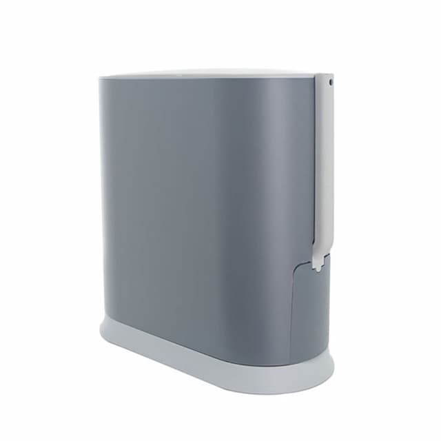 Ведро мусорное с ёршиком Foodatlas JAH-2014, 8л (серый)