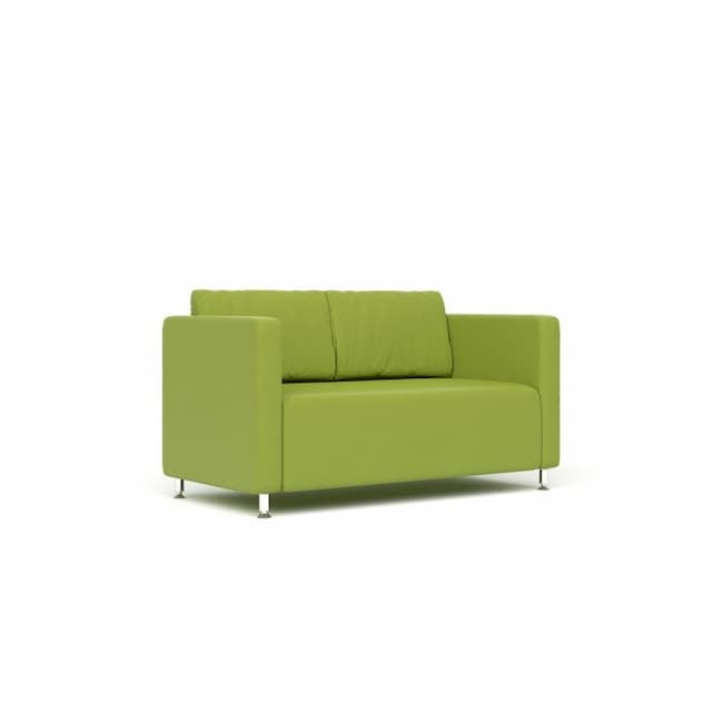 Диван 2-х местный Юнитекс РОБИН Rb.001.01 экокожа премиум / фисташковая