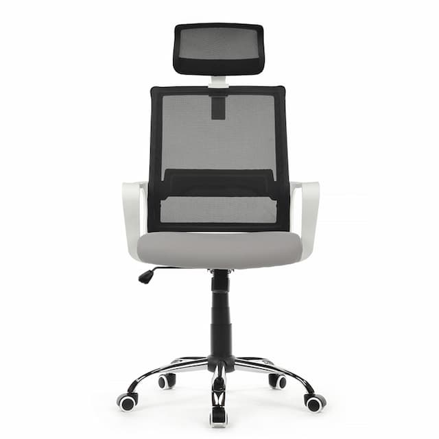 Кресло Riva Chair Mint RCH 1029HW Белый/Черный