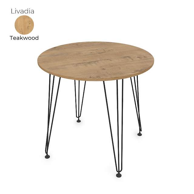 Стол обеденный круглый Алсав 21Livadia.008 Teakwood