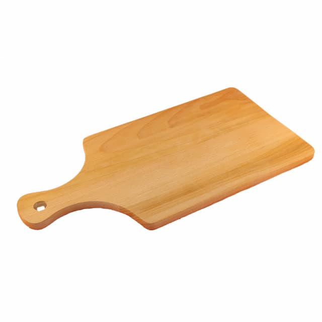 Доска разделочная с ручкой 400x250x15 (бук)